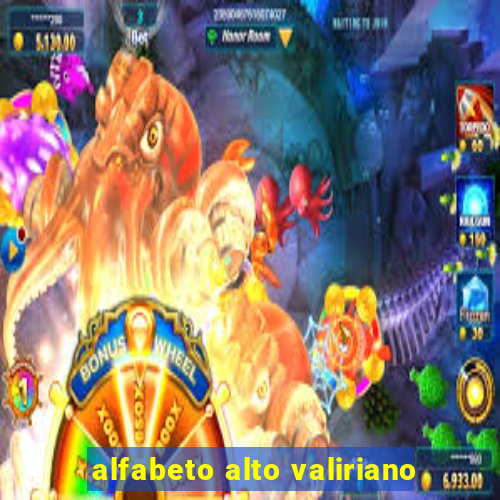 alfabeto alto valiriano